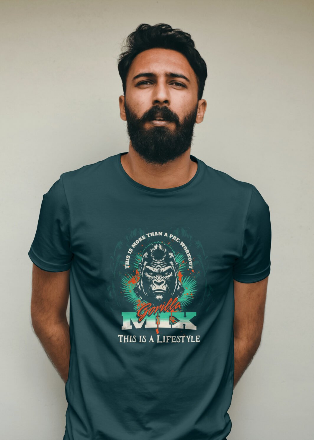 Gorilla Mix Tee - Green