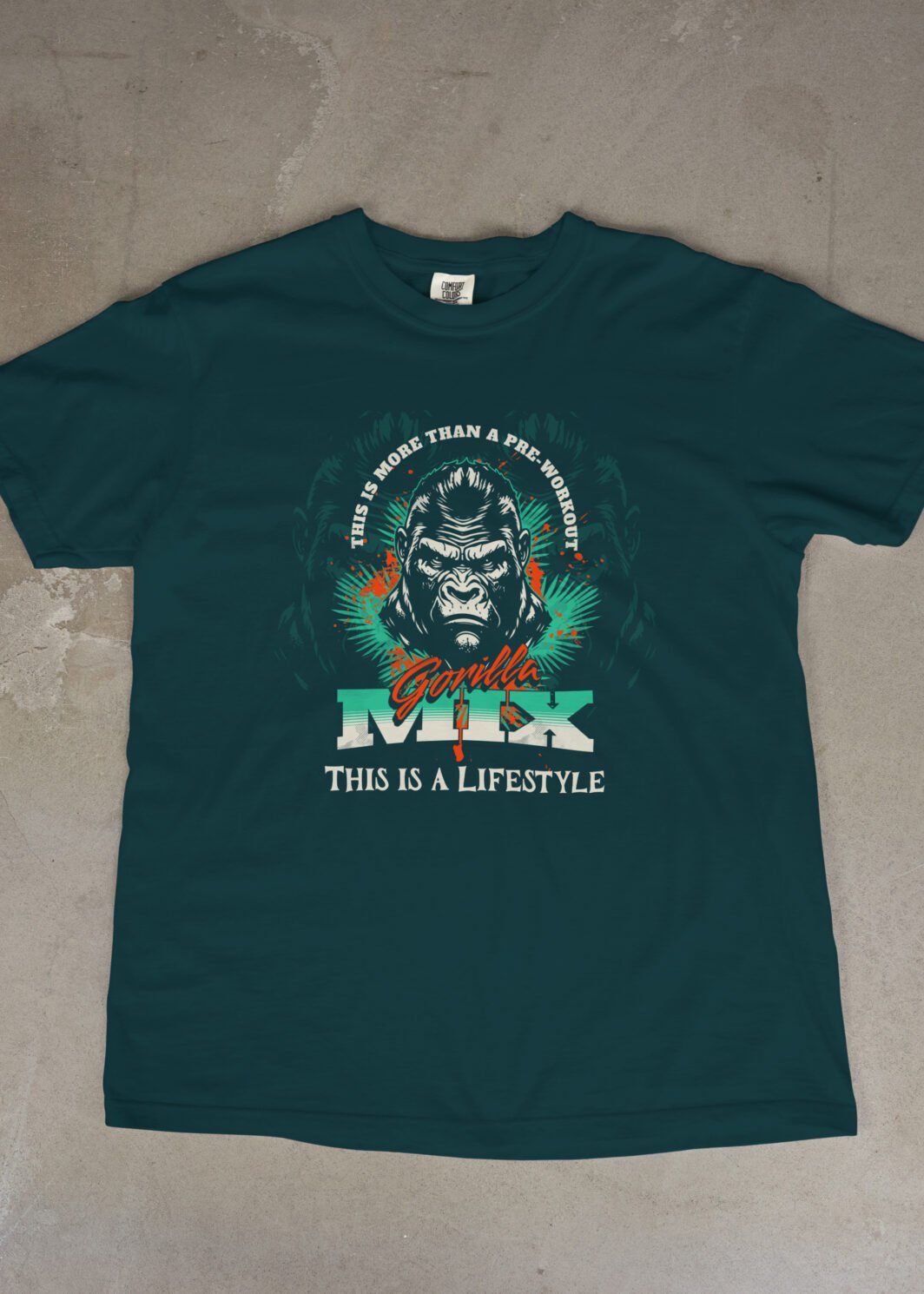 Gorilla Mix Tee - Green