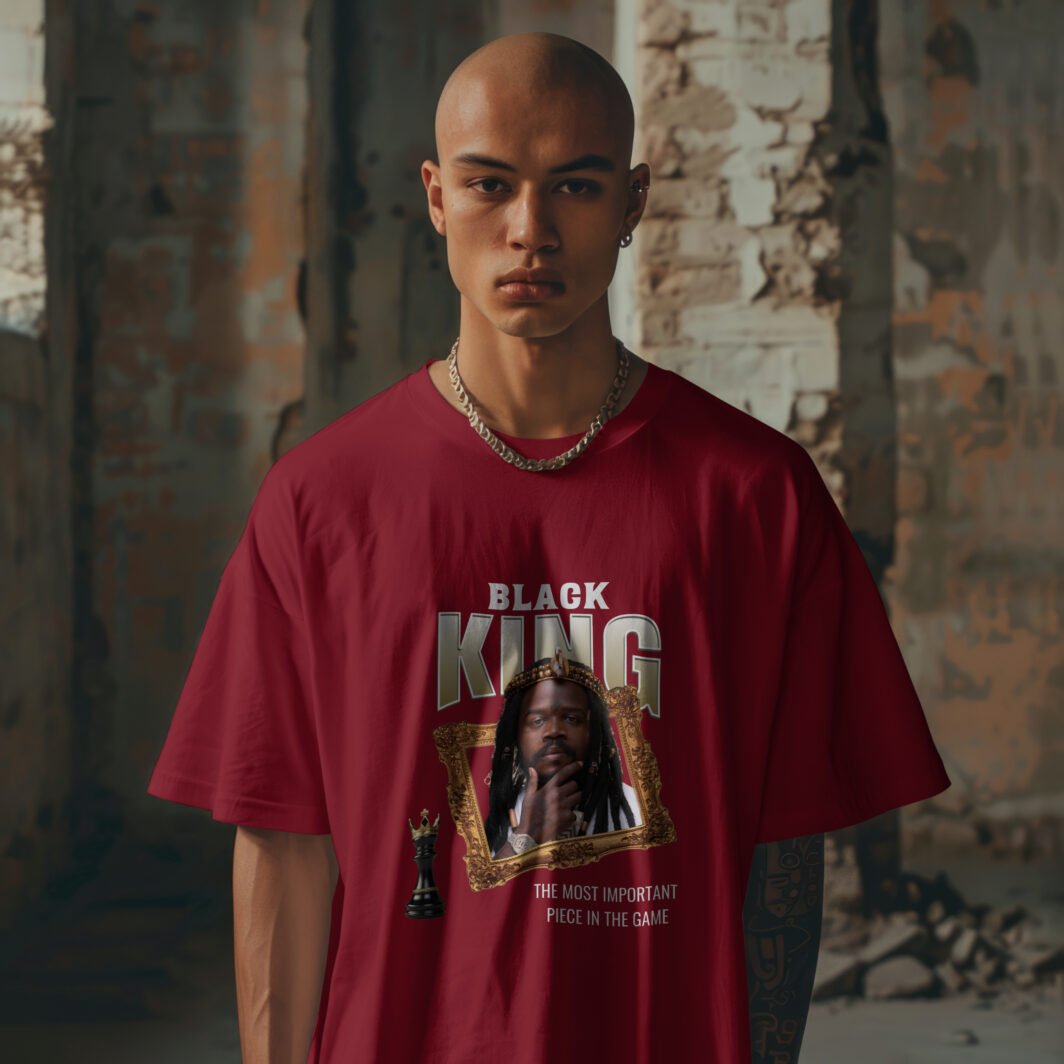 Black King T-Shirt Royal Collection - Image 4