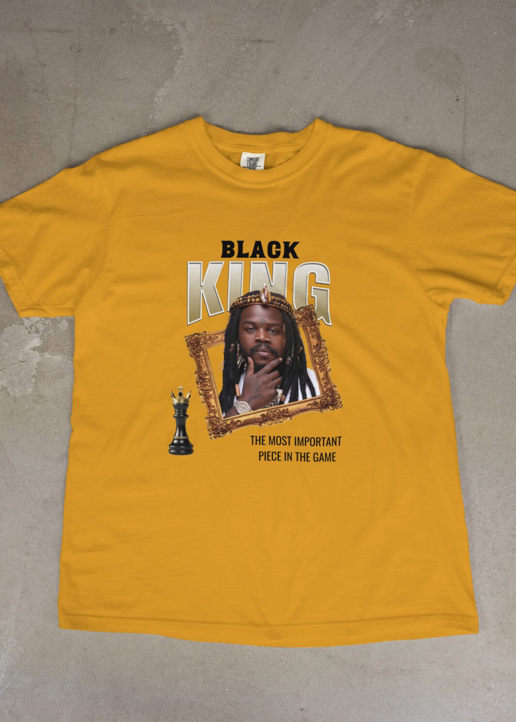 Black King T-Shirt Royal Collection